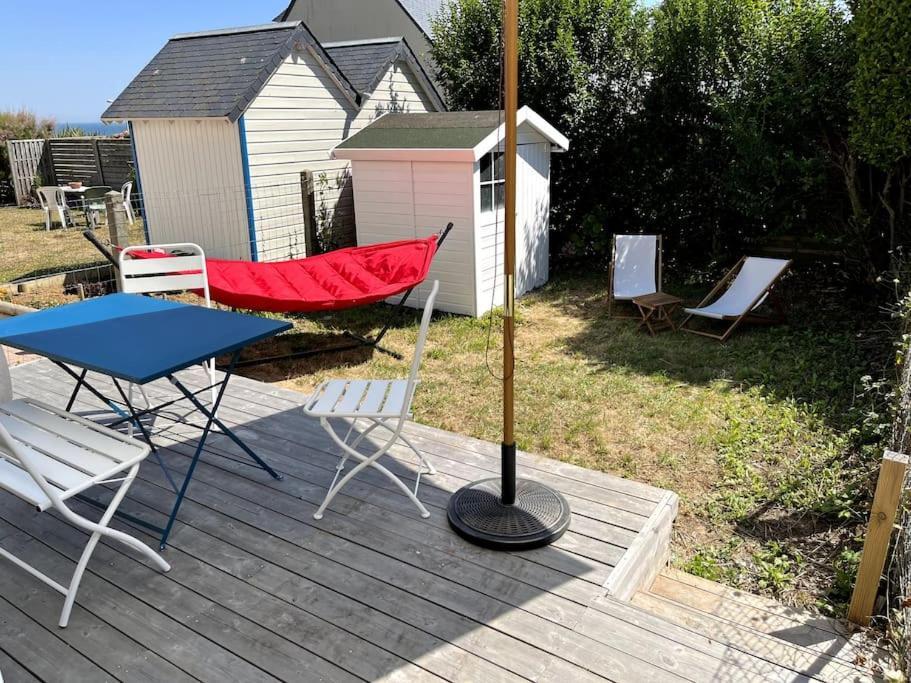 La Cabine Vue Mer Luc-sur-Mer Luaran gambar