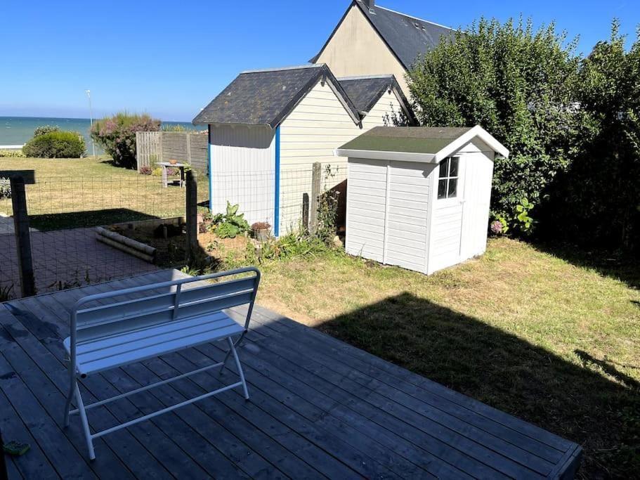 La Cabine Vue Mer Luc-sur-Mer Luaran gambar